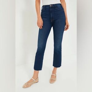 MOTHER The Hustler Ankle Fray Jeans Home Movies 28